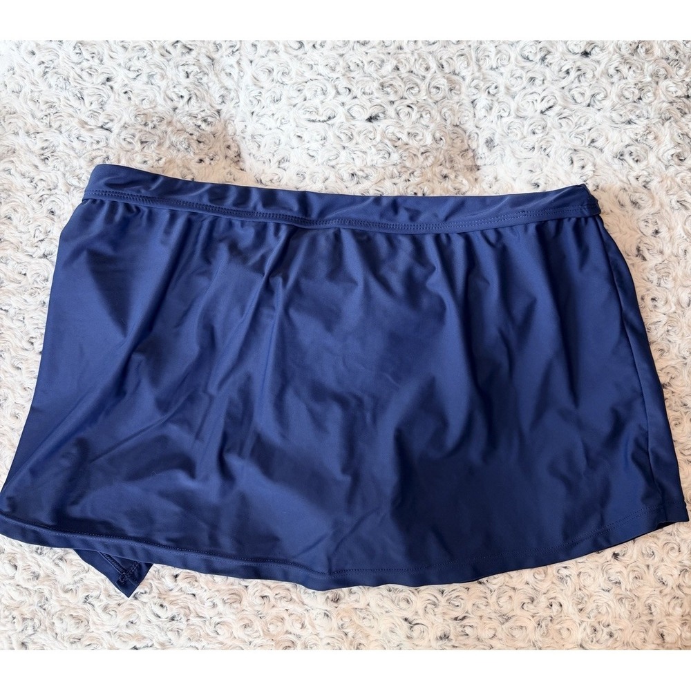 Catalina Blue Plus Size Swim Skirt XL Full Coverage NWOT